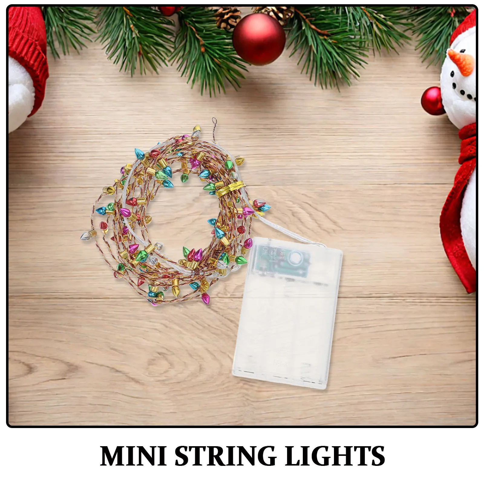 ミニ電池式クリスマスツリーライト ストリングライト 室内・屋 - Outdoor Power For Xmas Lights のレビューと価格