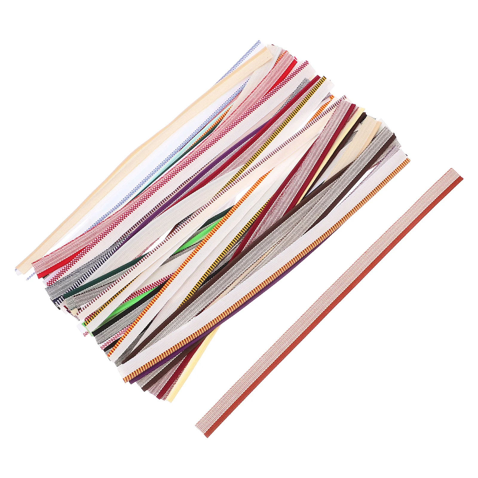 

52 Pcs Book Binding Supplies Cloth Fabric Kit Headbands Cotton Tools Materials Spines Combs Albums Covers Bookbinding Endbands