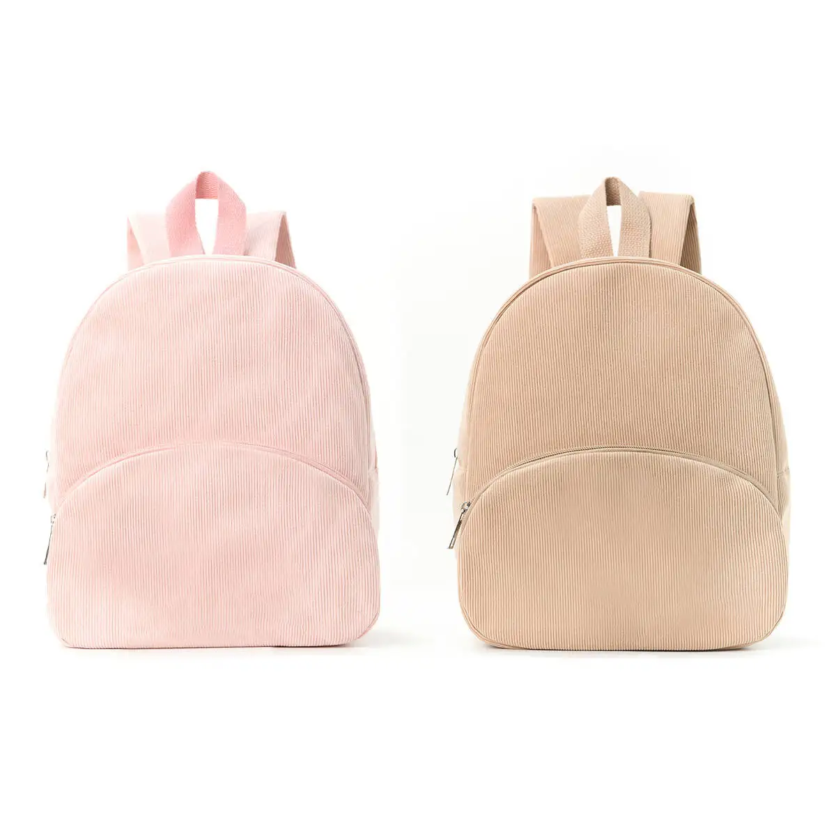 Nouveau sac à dos en velours côtelé, sac à dos de loisirs pour étudiants, grande capacité, haute valeur esthétique, sac à dos mignon