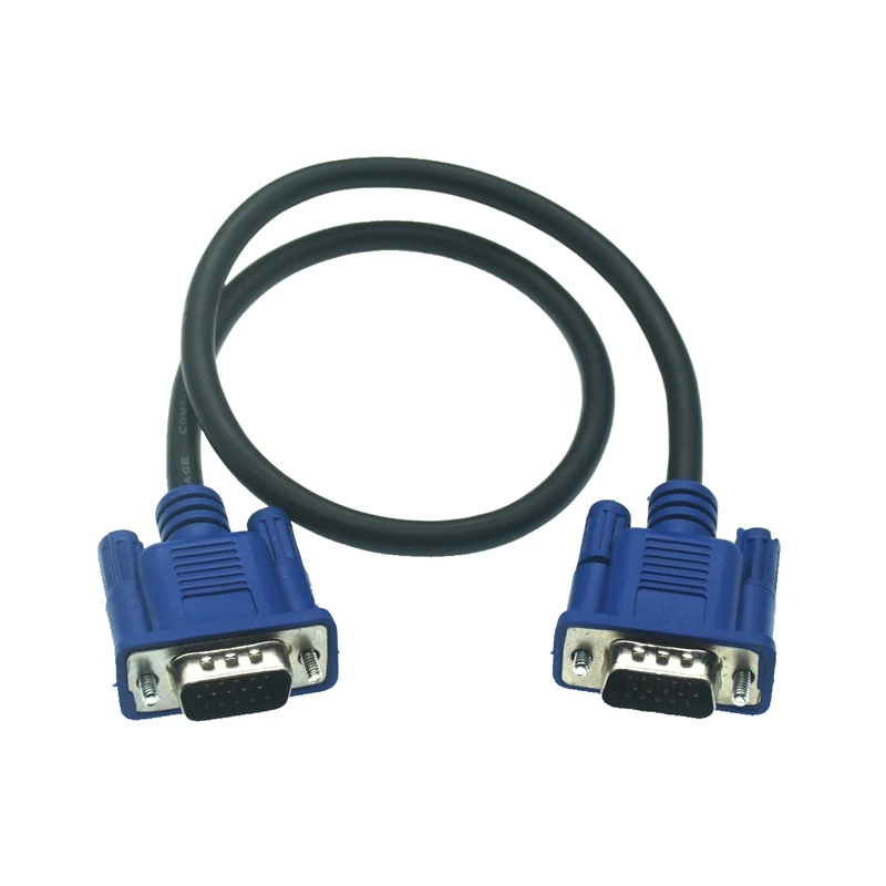 HD 15Pin VGA D-Sub Short Video Cable VGA Male to Male M/M Male to Female and Female to Female for Computer TV projector monitor