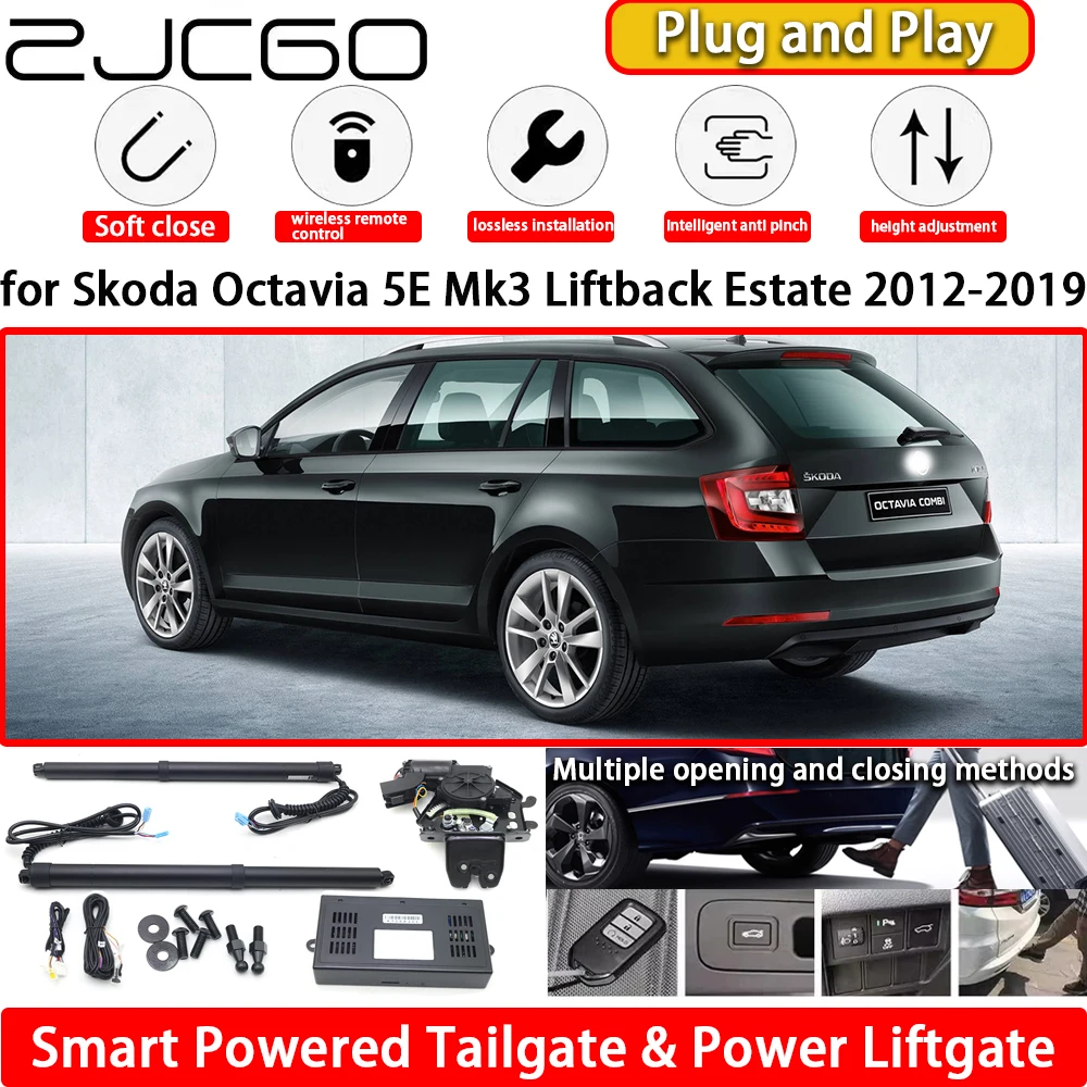 

for Skoda Octavia 5E Mk3 Liftback Estate 2012-2019 Automatic Electric Powered Tailgate Power Liftgate Tail Gate Lift Kit System