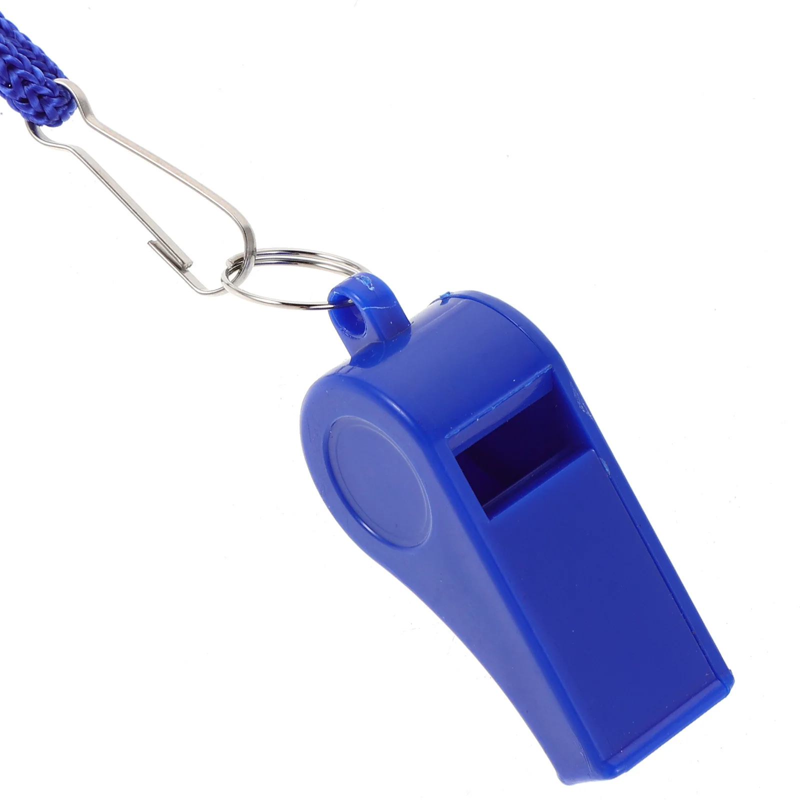 นกหวีดเอาชีวิตรอดกลางแจ้ง 36 ชิ้น สีฟ้าสดใส เสียงดัง ใช้ในกรณีฉุกเฉิน ตั้งแคมป์ เดินป่า ฟุตบอล บาสเกตบอล กีฬา กรรมการ