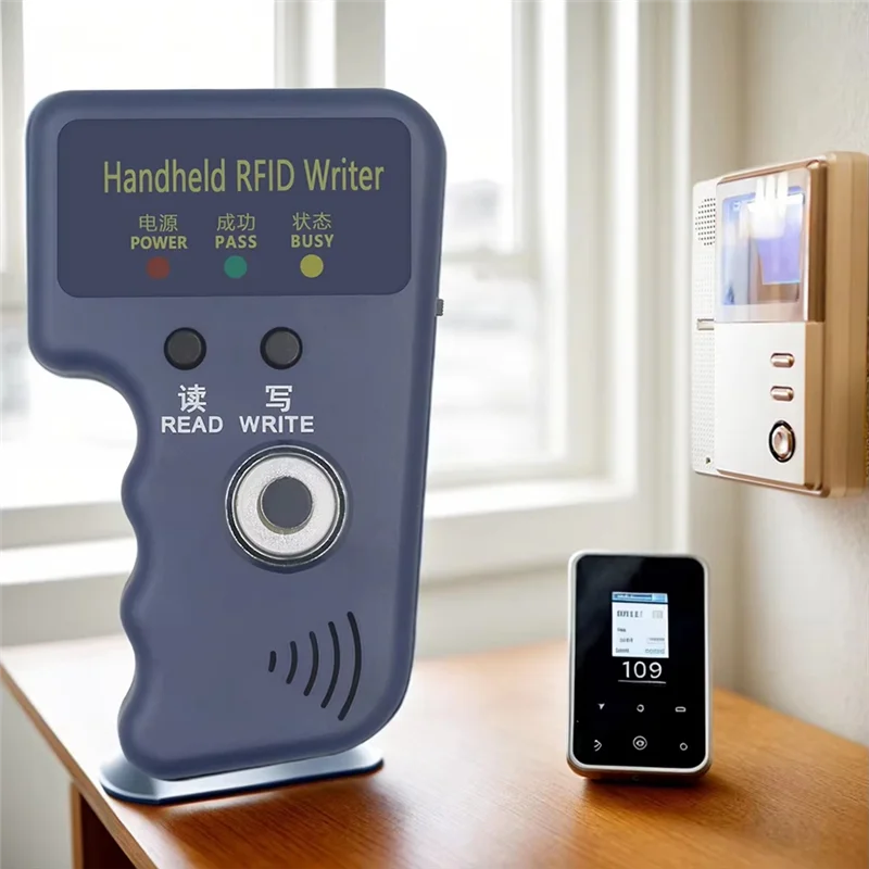 SQPP-RFID Card Writer Reader Дубликатор + 5XT5577 Брелок 125 кГц TM Копировальный прибор для записи ключей Cloner для чип-карт EM4305 CET5200 TM