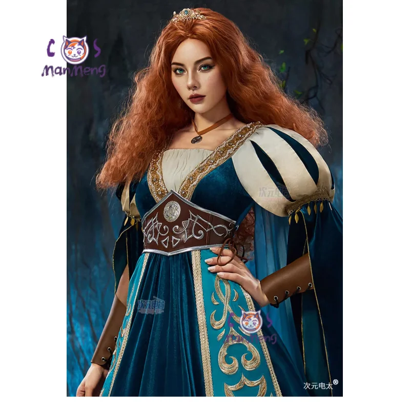 Melinda Qiaolian May disfraz de Cosplay 2025 nuevo el Calvario Halloween mujer fantasía vestido de caballero corona Prop hermoso uniforme