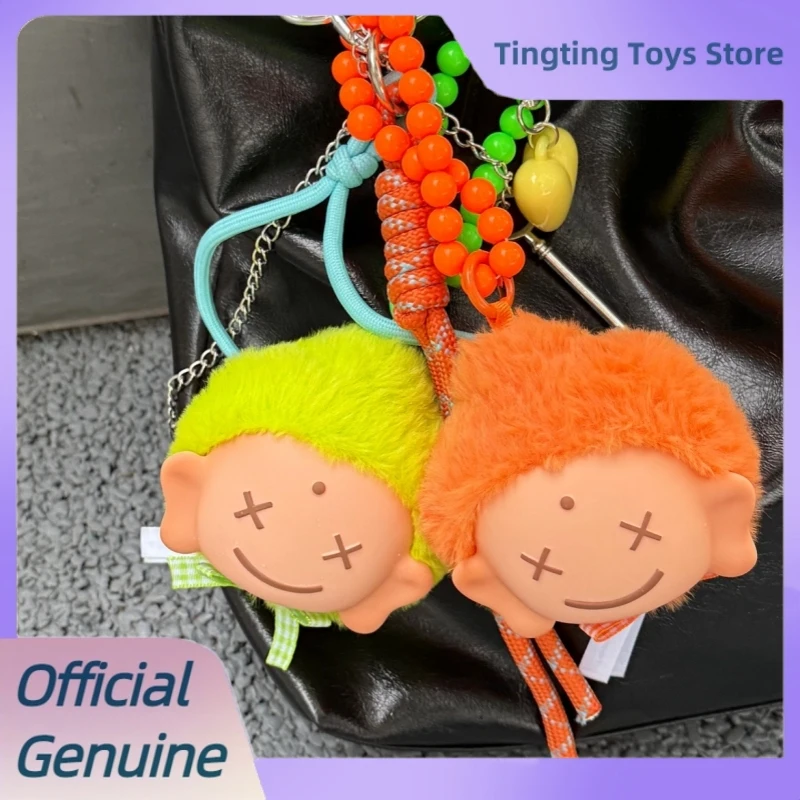 Genuine 7 Days Amitofo Lucky Color Series Blind Box Vinyl Face Plush Bag Pendant Doll Lovely Mystery Box Lucky Key Chain Gifts