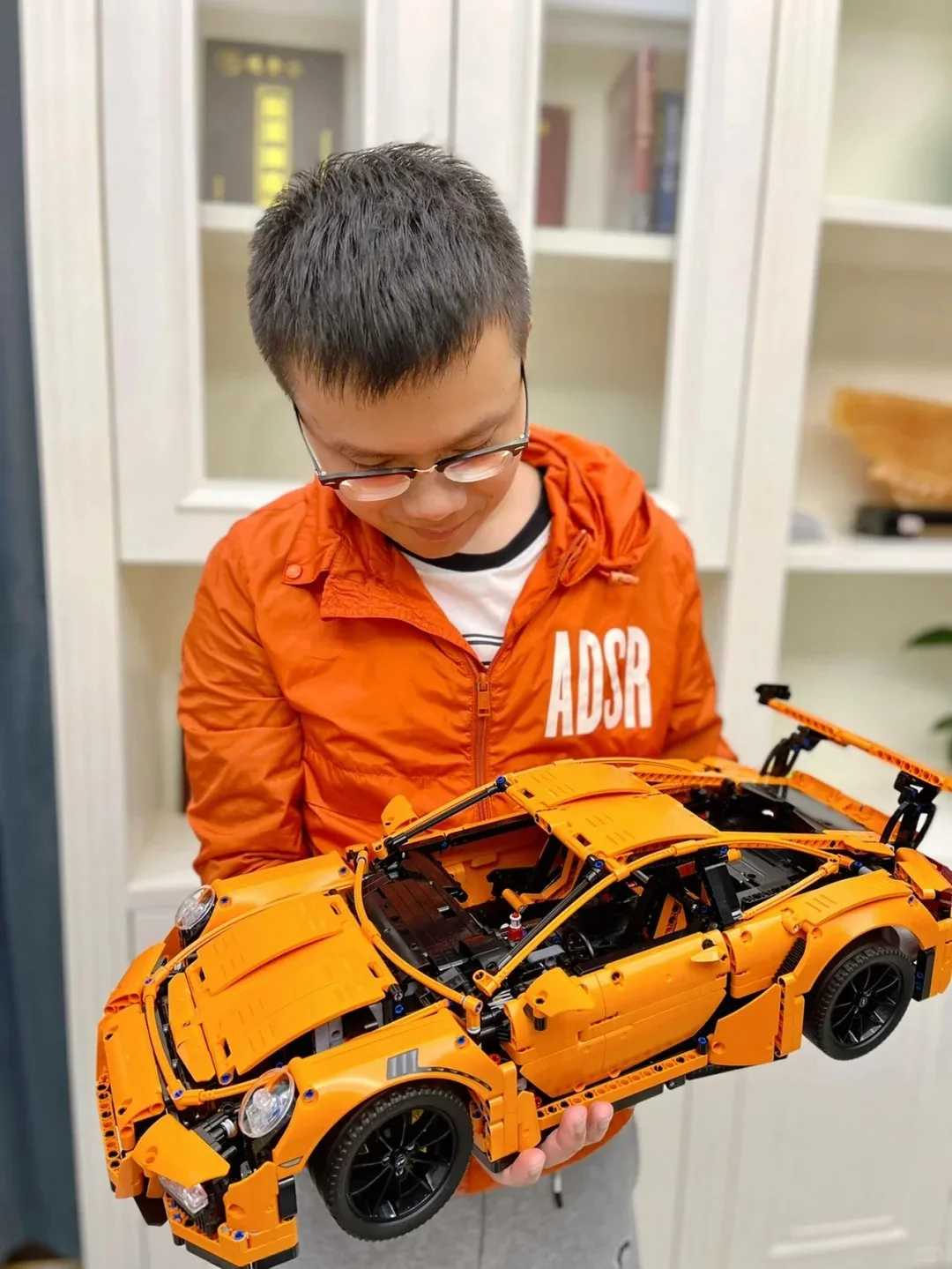 

Compatible 42056 MOC Bricks 911 GT3 RS Technicial Car Boys Christmas Gift Kids Constructor Model Building Blocks for Adults