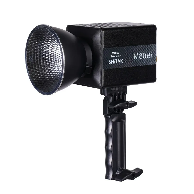 Outdoor Handheld Shooting Fill Light Cob Portable Soft Lamp Follow-Up Rechargeable Photography Light Intelligent Remote Control
