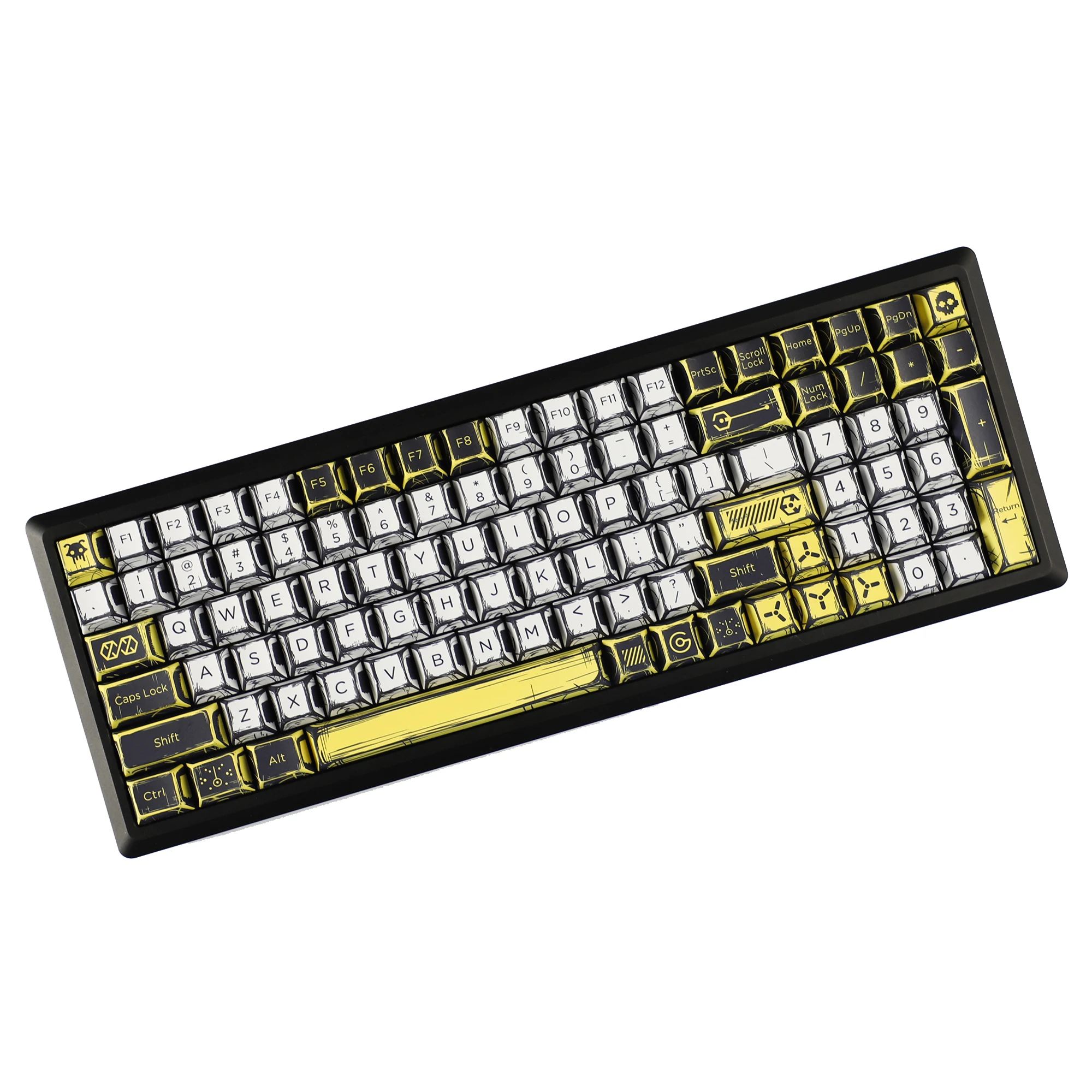 Virtual War Comic Style Keycaps 138 toetsen Mange PBT Dye Sub Cherry Profile voor MX mechanisch toetsenbord