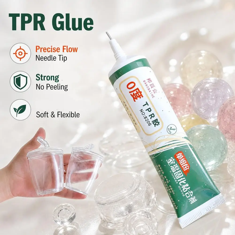 20ml/60ml TPR Glue for Craft Enthusiasts Repairing Squishy Stress Balls