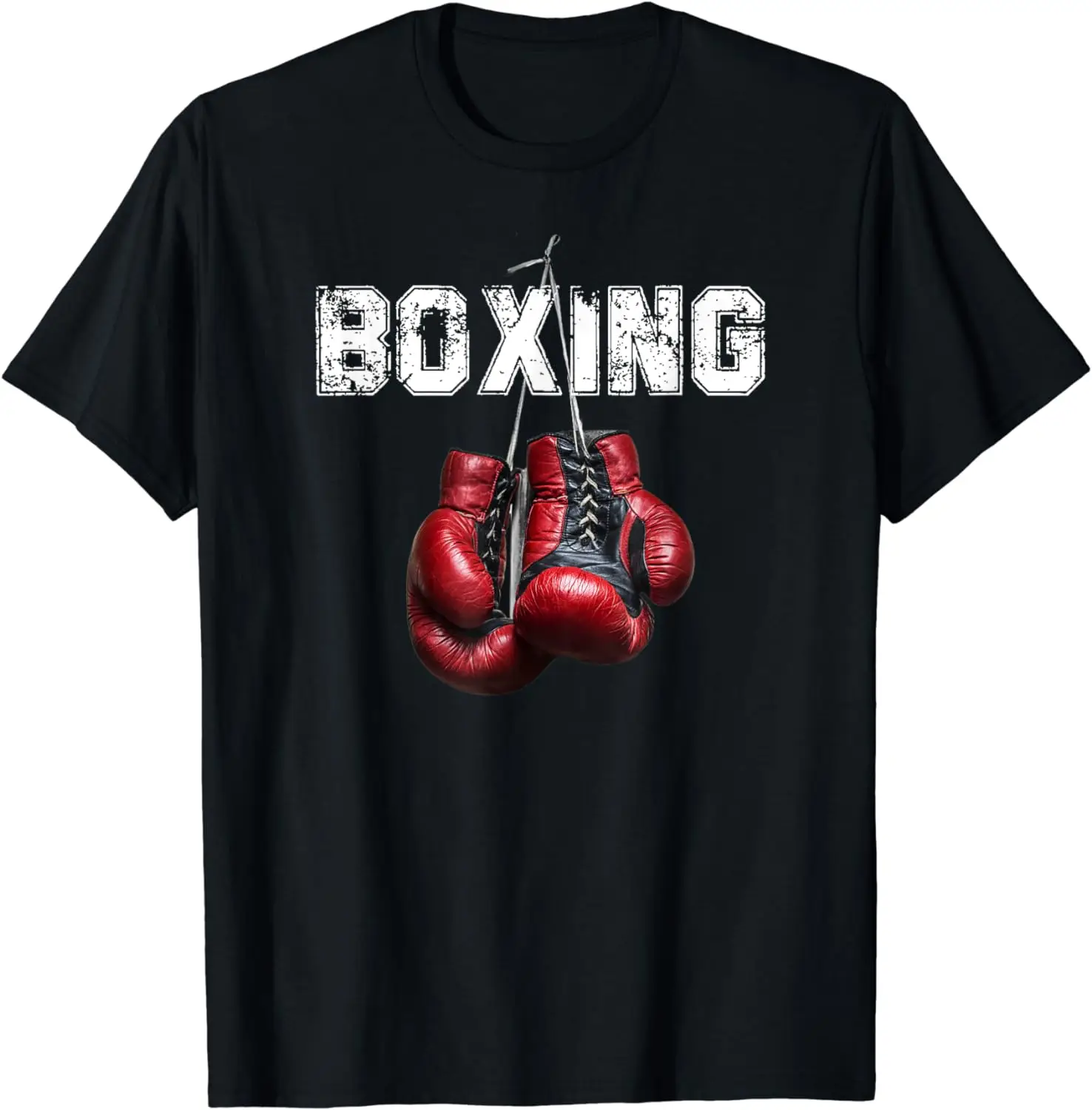 

Funny Boxing Graphic T-Shirt, I Love Boxing Birthday Gift, Men Streetwear Casual Tee