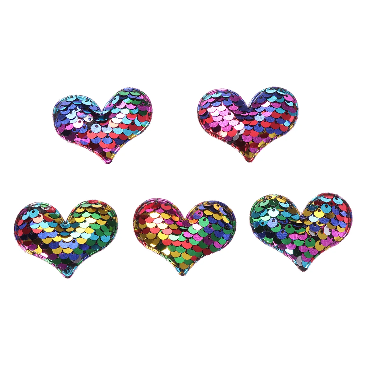 

Sequin Crafts Accessories Hair Pin Sequins Heart Korean Version DIY Rhinestone Bobby Pins