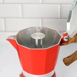 Stainless Steel Moka Pot Stovetop Splash-proof Valve Moka Pot Splash-proof Cover Splash Cap Espresso Coffee Maker Accessories