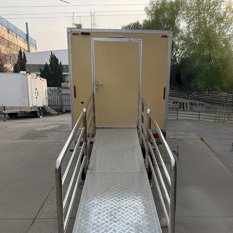 Toalete móvel móvel portátil reboque de banheiro reboques de banheiro móvel portátil reboque de banheiro totalmente equipado