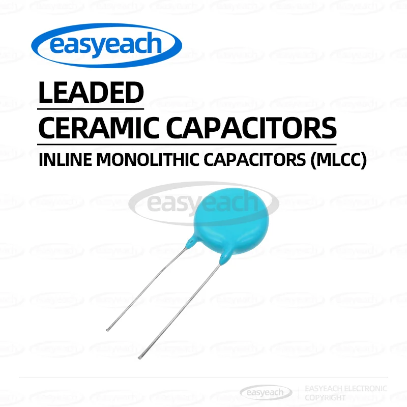 

50pcs DE2B3SA101KN3AT02F Leaded Ceramic Capacitors 100pF 250V 10% Safety Capacitors