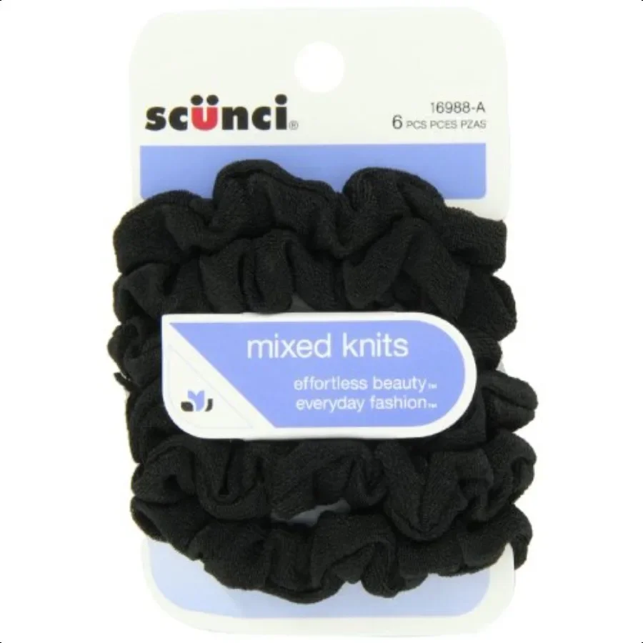 

Scunci Effortl Beauty Mini Black s 18 3 Count