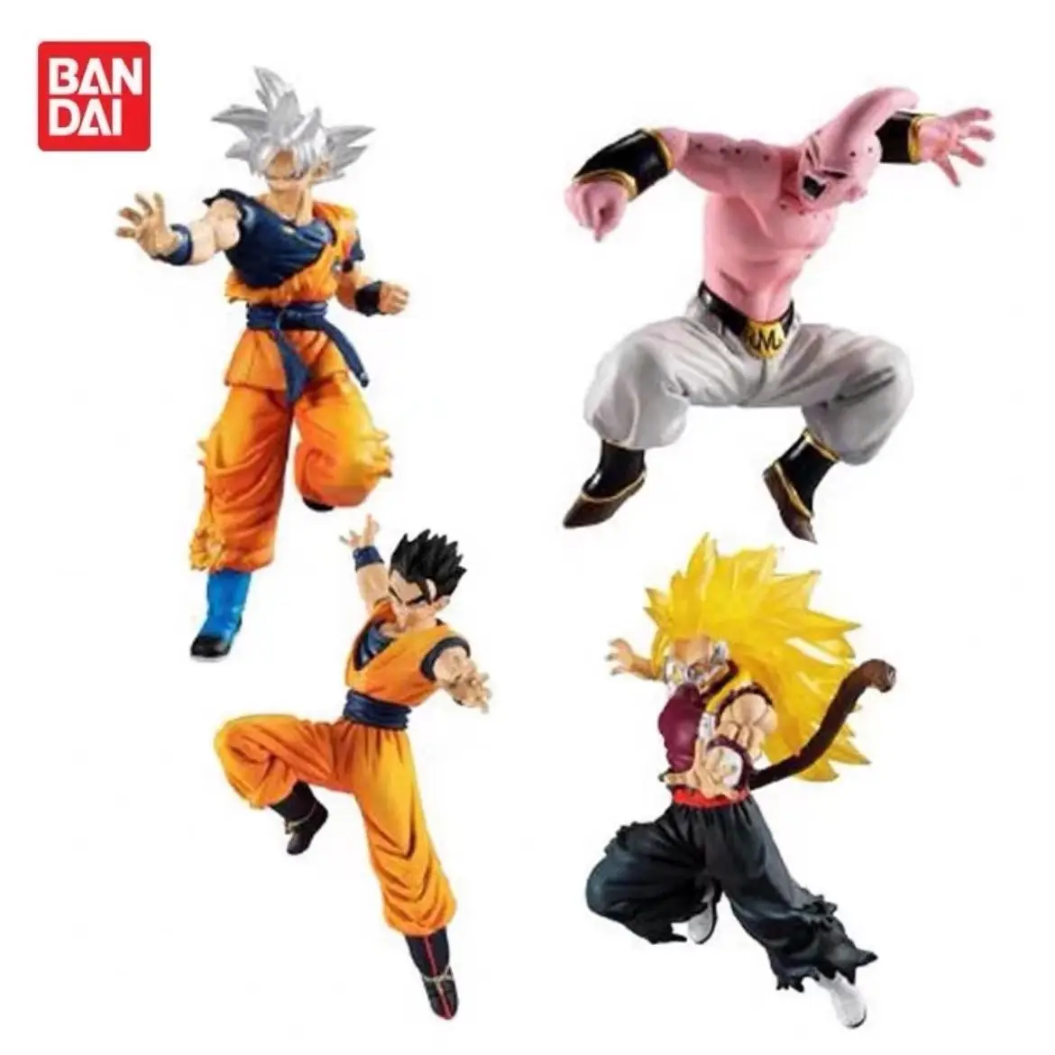 

IN Stock Bandai Dragon Ball Vs12 Vegetto Super Saiyan God Gashapon Action Anime Figure Model Kids Toys