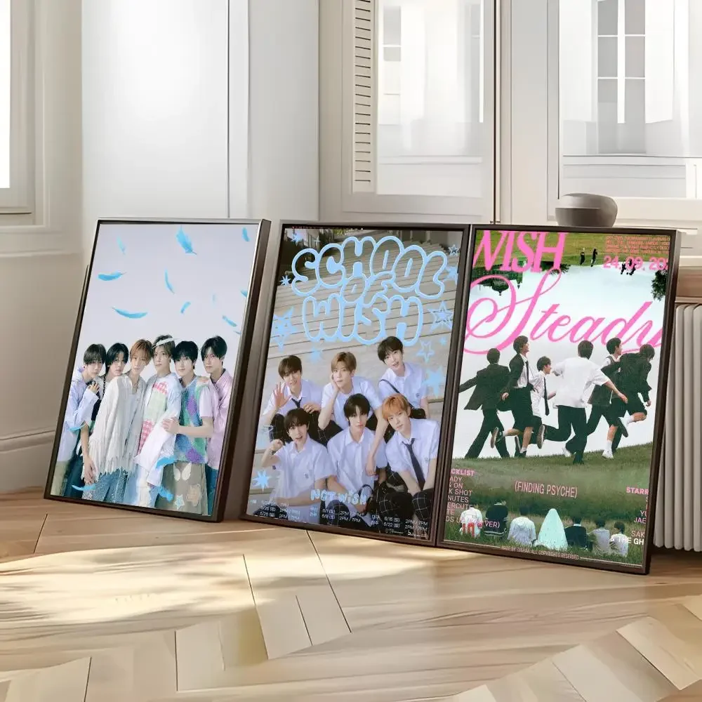 Band Kpop Nct Wish Poster Distinct Home Decor Concepts Chic Indoor Art Pieces
