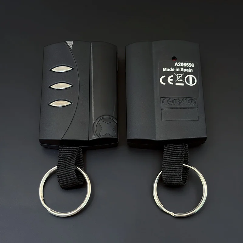 For PUJOL VARIO 433.92MHz Black Garage / Gate Remote Control Only Compatible With PUJOL VARIO 433MHz Command Transmitter