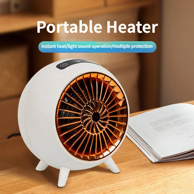 

New Desktop Quick Heating Heater Household Small Cold and Warm Dual-use Heater Energy Saving Silent Hot Air Foot Warmer