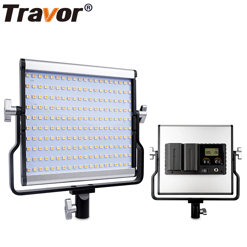 Travor L4500 3set professional lighting photography studio light kit bi color led video light panel fill lamp for video shooting