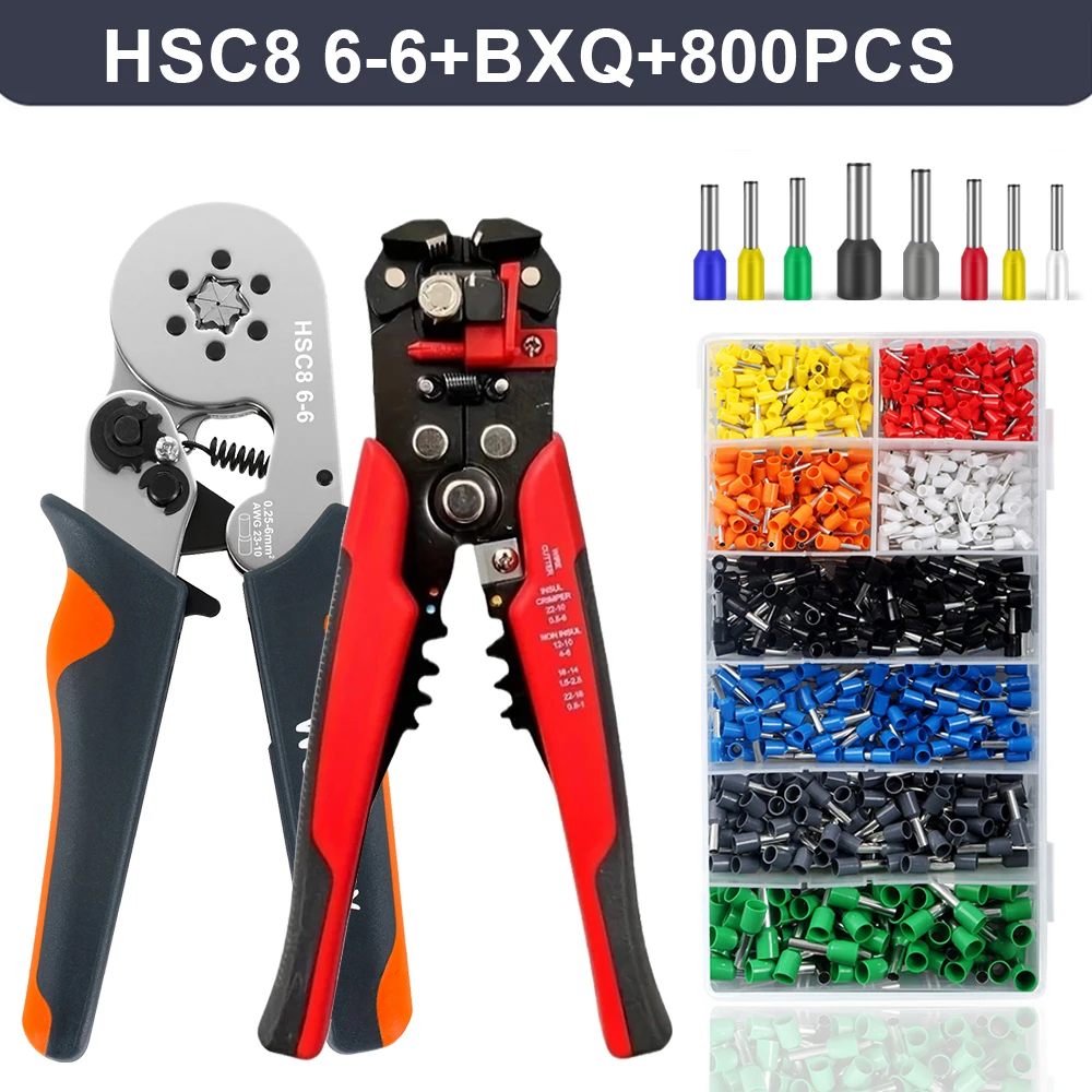 Professionele Elektricien Draad Gereedschap Kabel Draad Stripper Cutter Crimper Automatische Krimpen Striptang Beentje Krimptang