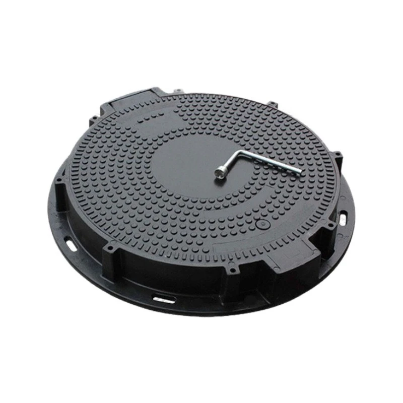 

manhole cover 650 resin composite manhole cover high strength wear-resistant telecommunications power anti-theft