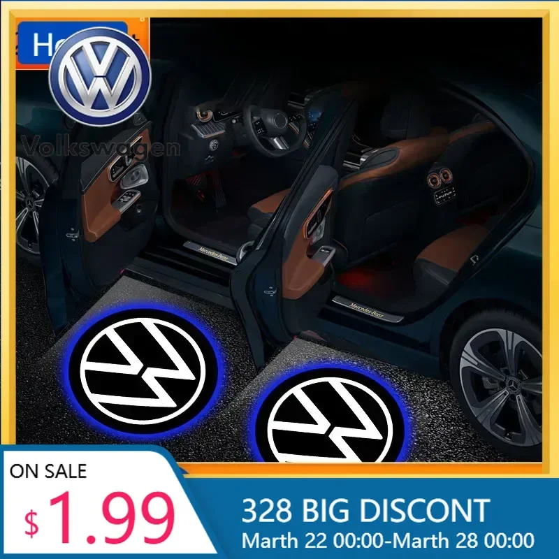 Vw New 2Pcs Laser P…