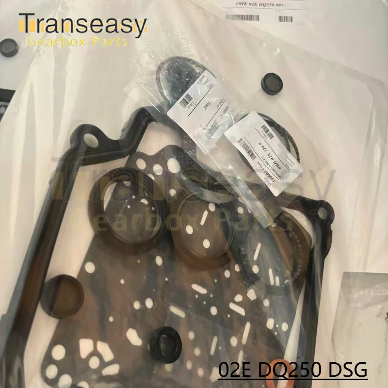 

02E DQ250 Мехатронный ремонтный 6-скоростной комплект прокладок уплотнения DSG подходит для VW AUDI
