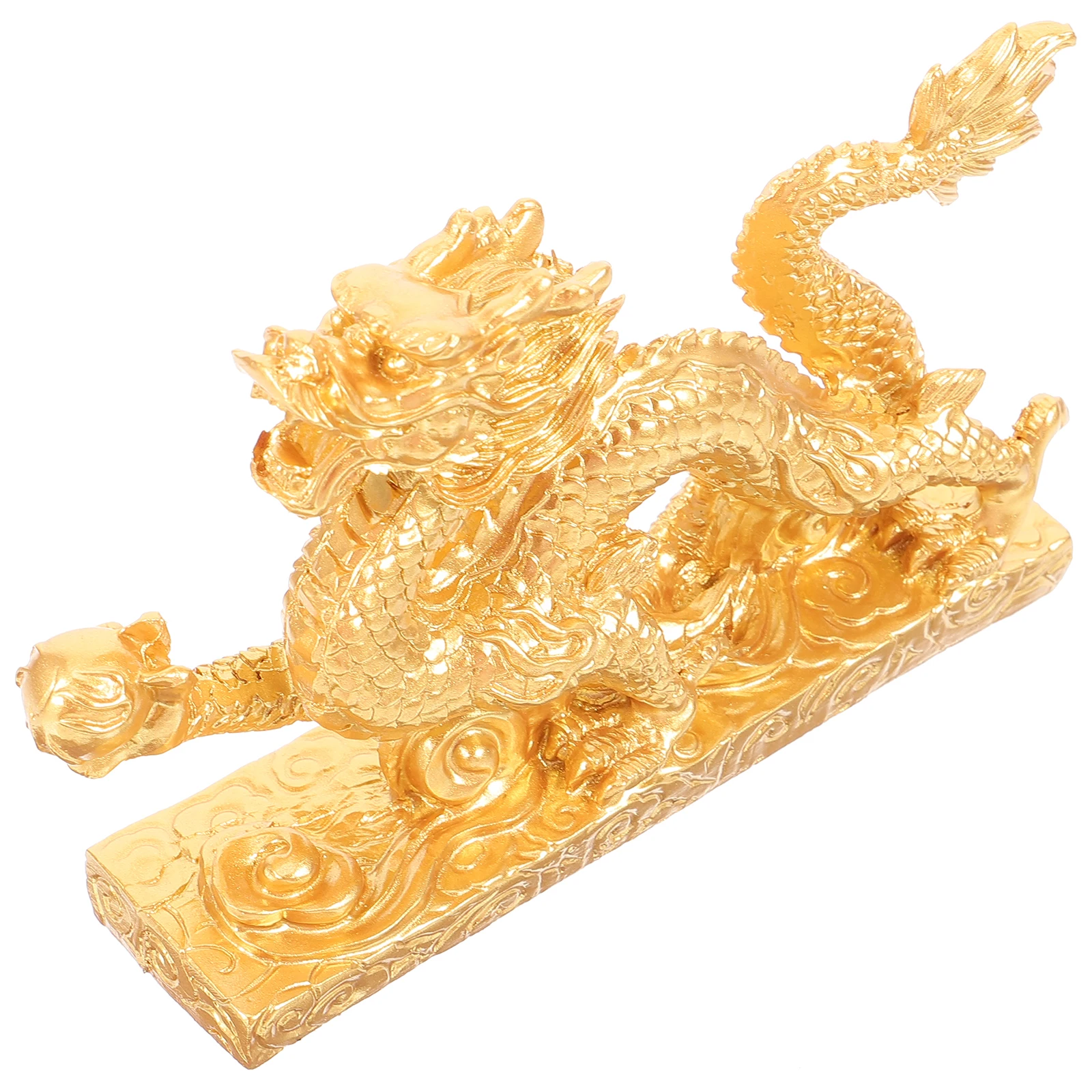 

Dragon Statue Resin Decor 15x3 5x9cm Retro Table Decorations Chinese Dragon Gifts Home nament Sculpture Garden Art