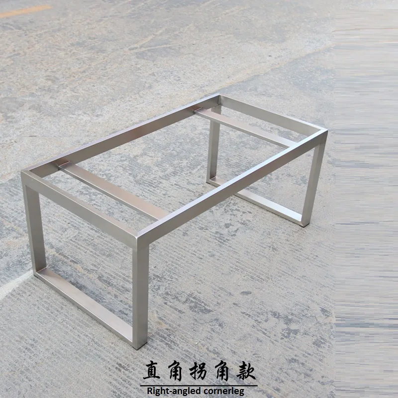 Stainless Steel Tea Table Legs, Custom Built-In Desktop Shelf Legs, Coffee Table Feet, Low Table Leg, Metal Support