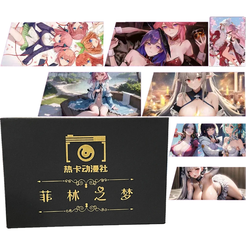 

New Anime Goddess Story Collection Card Girls Party Swimsuit Bikini Feast Booster Box Doujin Toys And Hobbies Gift Cards