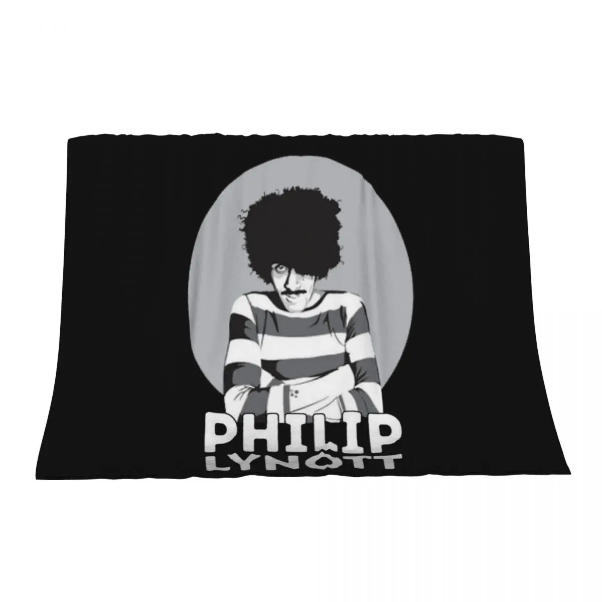 

Phil Lynott , lizzy lover Throw Blanket Sleeping Bag Baby halloween Blankets