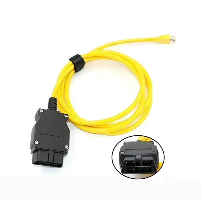 NEW Quality ENET Cable for BMW F-series ICOM OBD2 Coding Diagnostic Cable Ethernet To Data OBDII Coding Hidden Diagnostic Tool