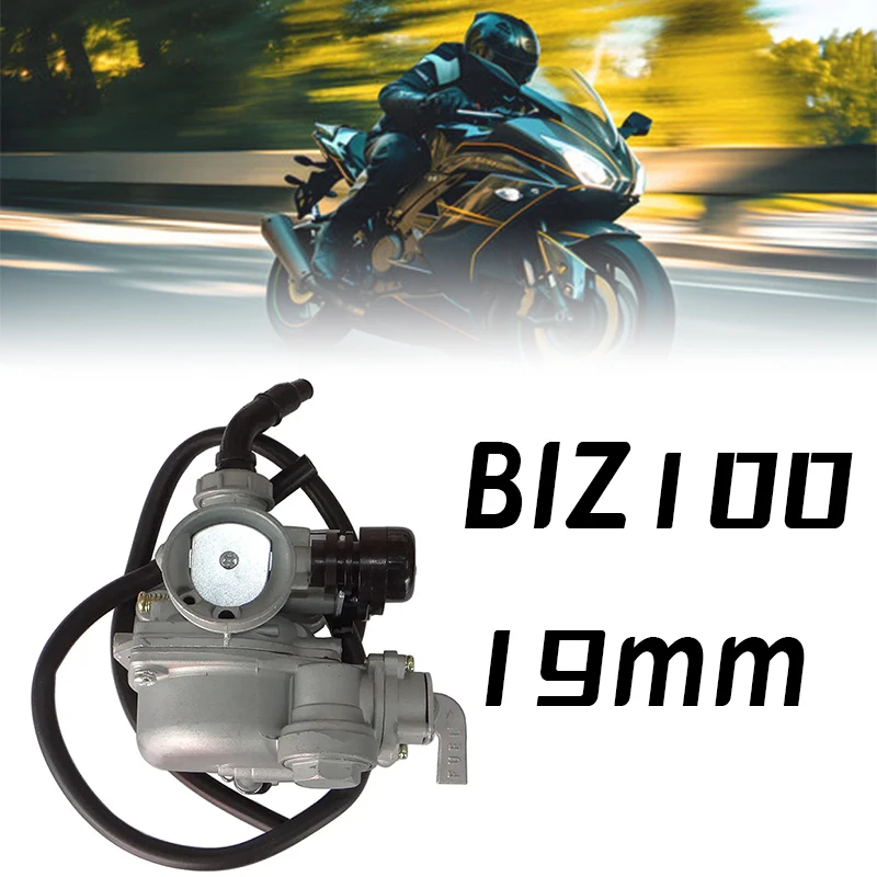 

19mm Motorcycle Carburetor for Honda BIZ100 BIZ 100 C100 C100M High Performance Engine Fuel System Replacement ATV UTV Parts