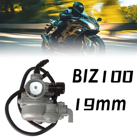 혼다 BIZ100 BIZ 100 C100 C100M 고성능 엔진 연료 시스템 교체 ATV UTV 부품 용 19mm 오토바이 기화기