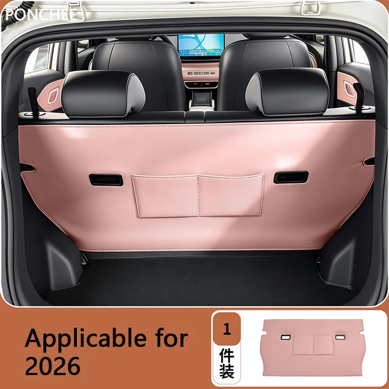 For Dolphin Mini Atto 1 Dolphin Surf 2023-2026 Trunk Liner Rear Trunk Protective Pad Backrest Protective Pads for The Rear Seats
