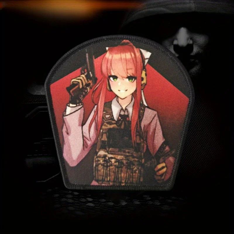 2026 Neuer Anime-Taktik-Patch, Taktisches Mädchen-Moralabzeichen, Militär-Armbinde, Dekorativer Aufnäher, Patch für Kleidung, Klettverschluss