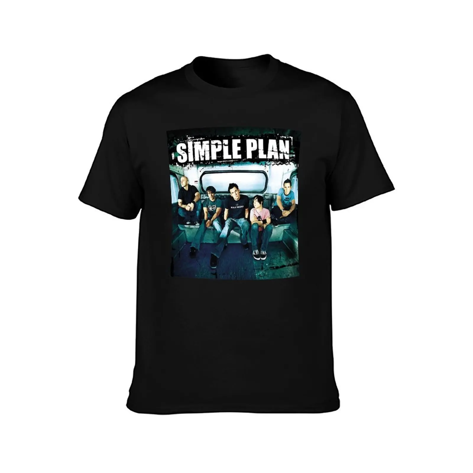 SIMPLE PLAN TOUR T-Shirt Plus Size Basic Cotton T-Shirt