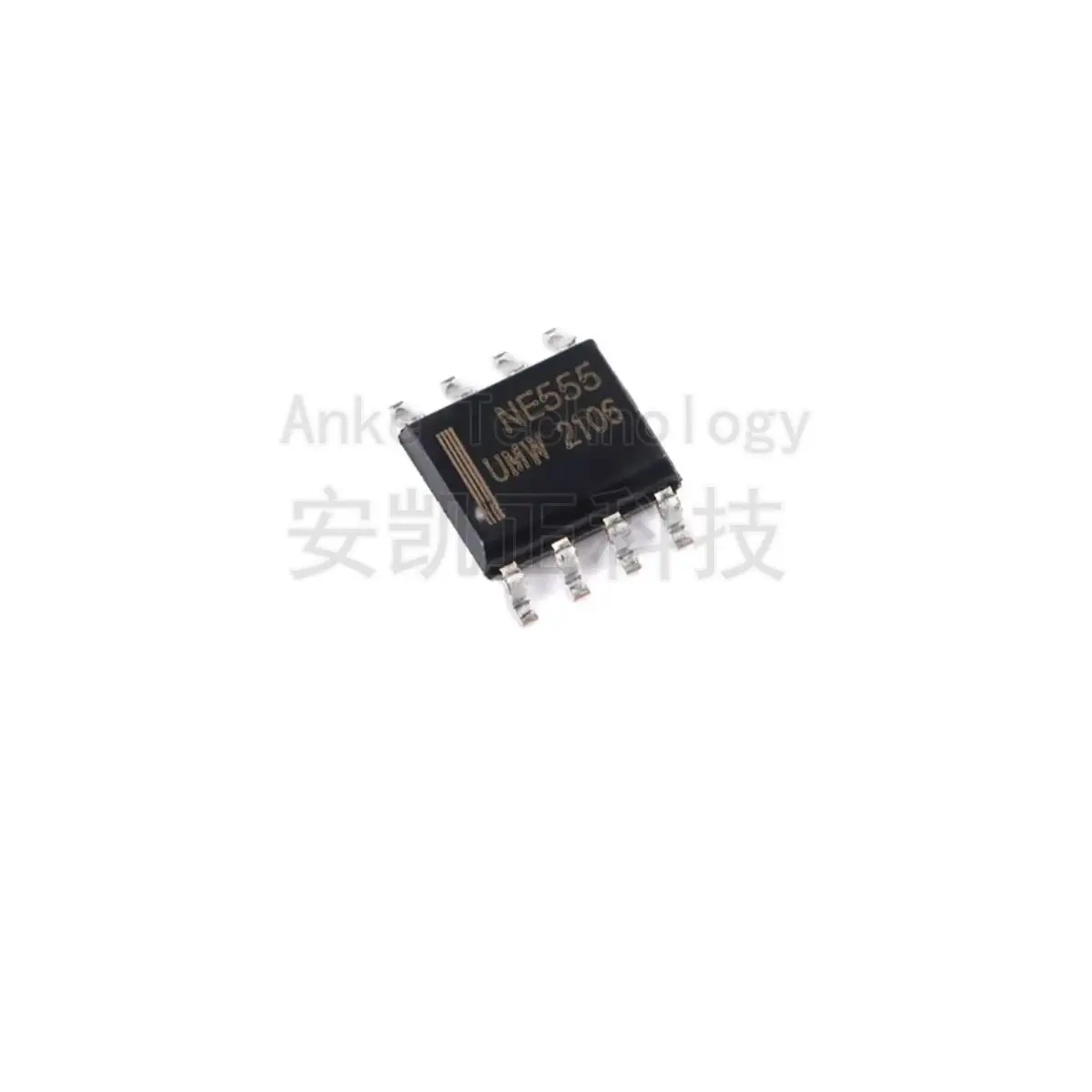 Original genuine UMW NE555DR SOP-8 SMD precision timer chip 10PCS