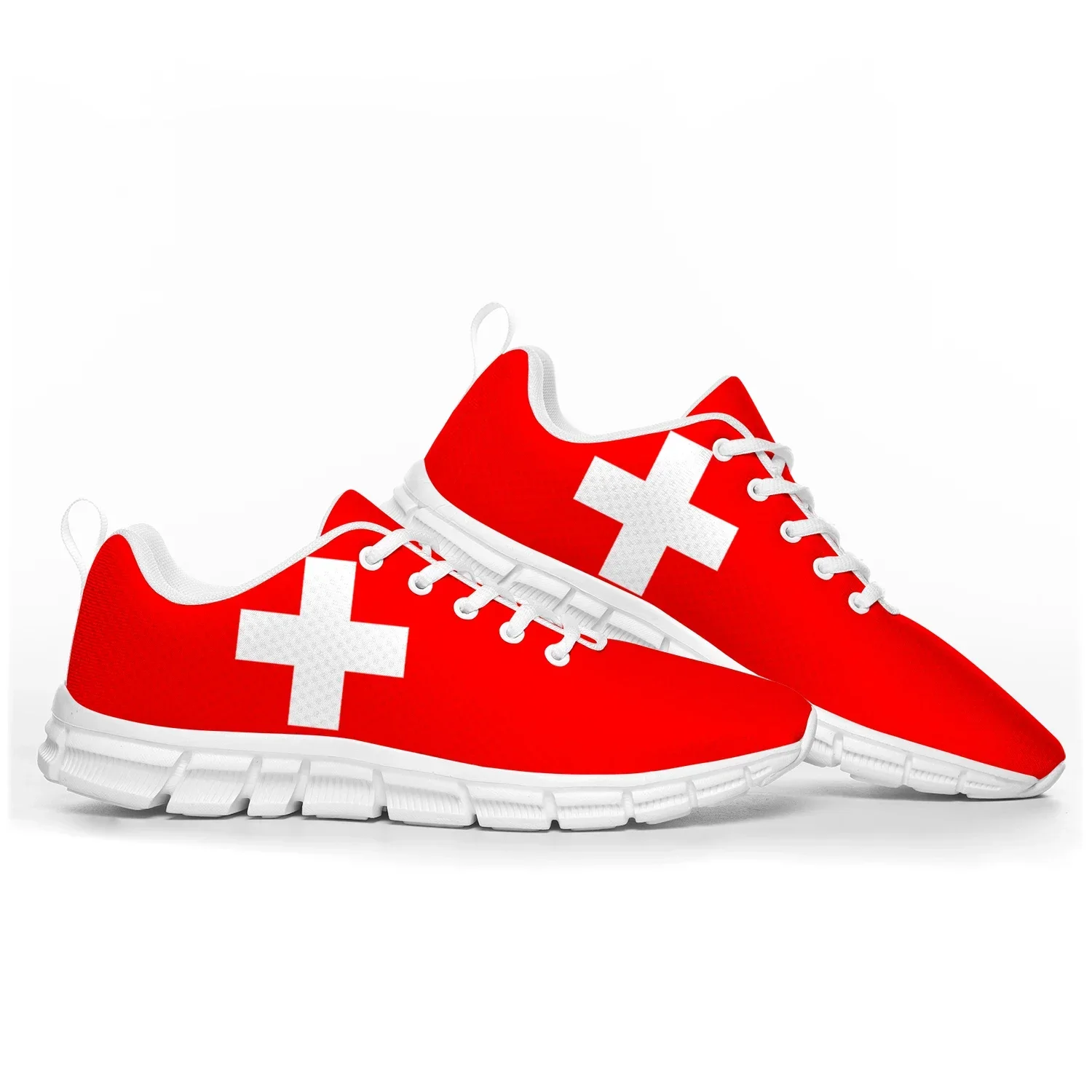 

Swiss Flag Sports Shoes Mens Womens Teenager Kids Children Sneakers Switzerland Fashion Casual Custom High Quality Couple Shoes