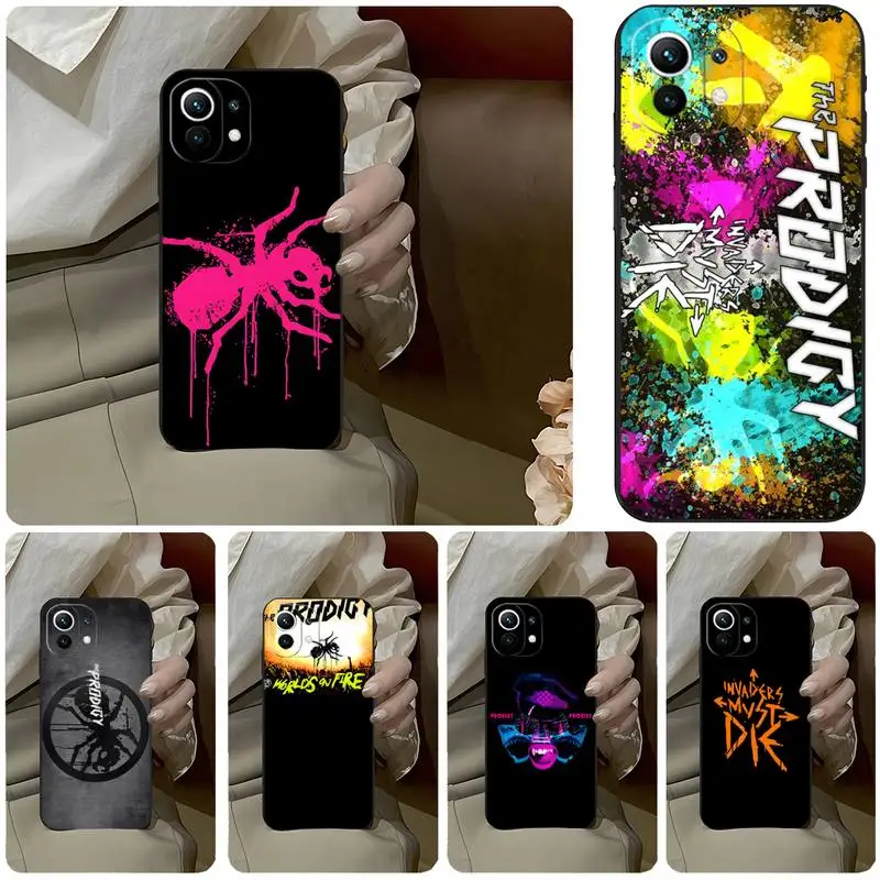 The Prodigy Artist Logo Phone Case For Xiaomi Mi 12 12Pro 11T 11 11i 11x 9t 10t Redmi 9 8 Poco M3 Pro X3 Nfc F3 Cover