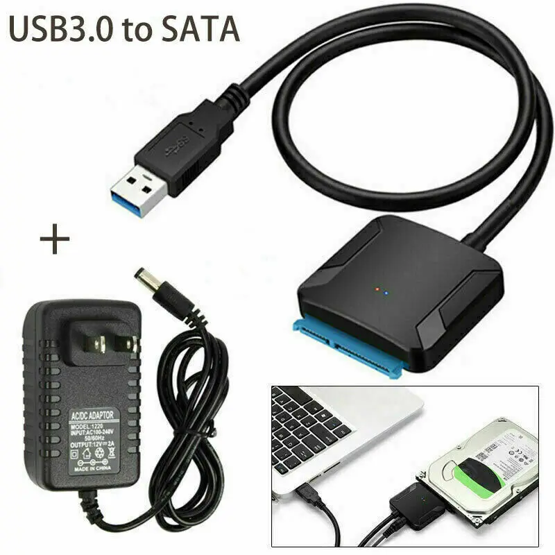 Gtwoilt USB 3.0 to SATA III Adapter for 2.5