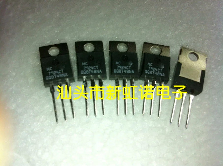 5 قطعة/الوحدة جديد الأصلي MC7924CT الصمام الثلاثي الدوائر المتكاملة نوعية جيدة في الأوراق المالية