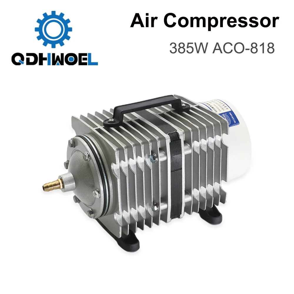 Air Pump 385W ACO-818 220V Electric Magnetic Air Compressor For Laser Machine Aquarium Fish Farming