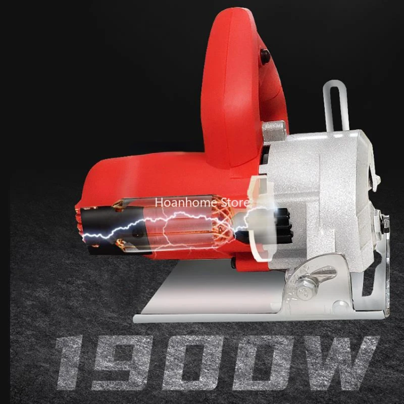 Handheld Circular Saws Tiles Wood Metal Stone Slotting Chainsaw 1900W Electric Circular Saw Multifunctional Cutting Machine