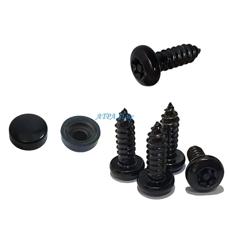 

U13C Upgraded License Plate Screws Quick & Secure Car License Plate Fasteners Set