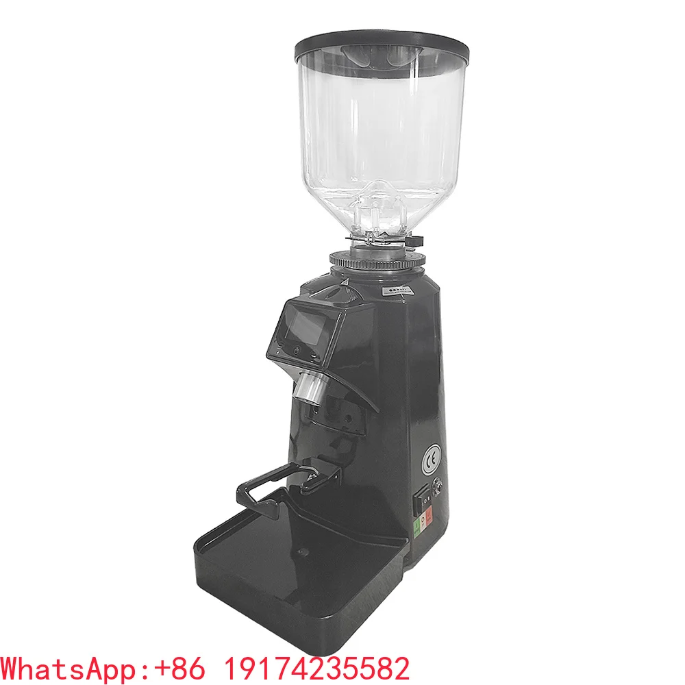 Professional 64MM 900E Aluminium Alloy Espresso Flat Burr 220V/110V Commercial Electric Coffee Grinder