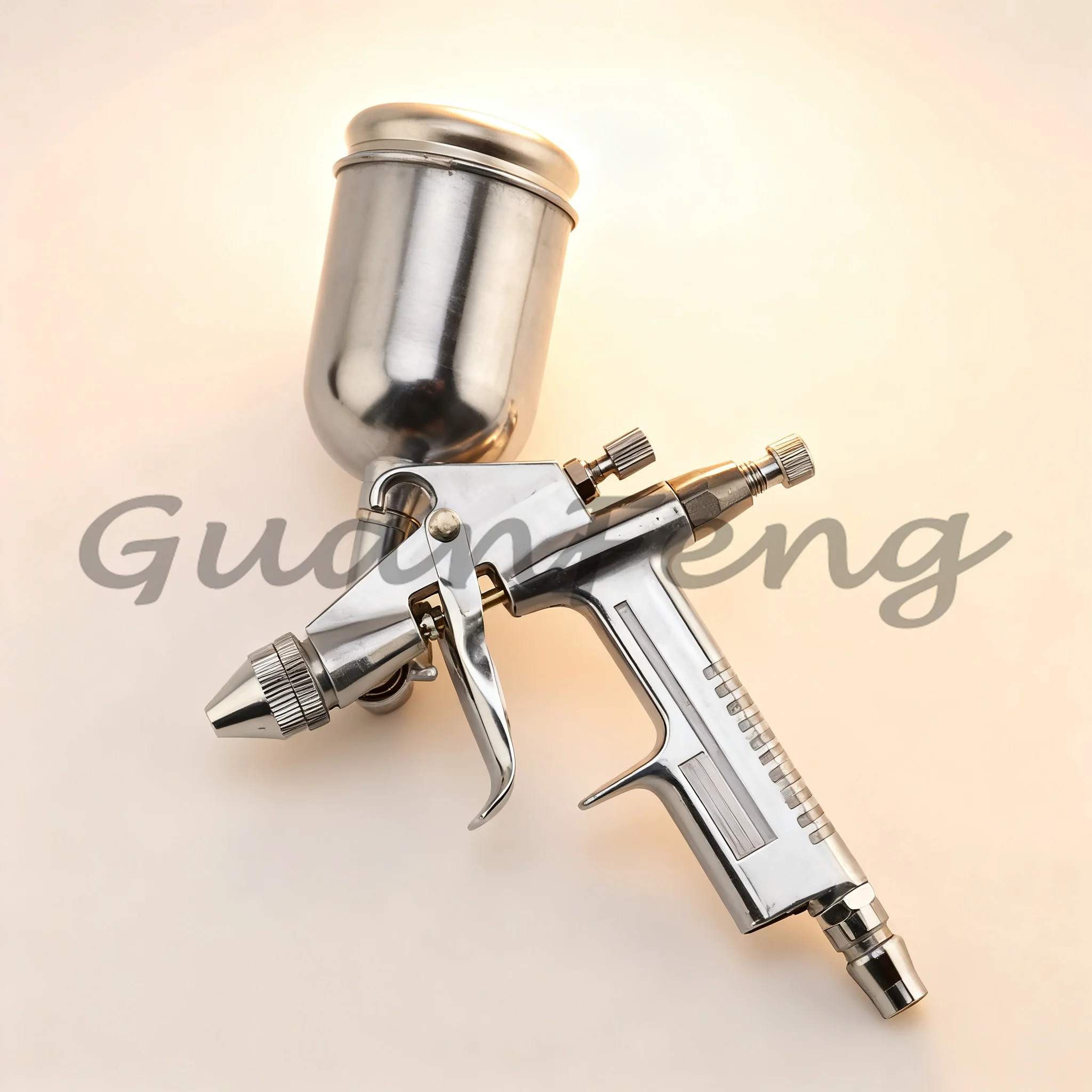 Adjustable Pneumatic Spray  0.5mm Nozzle, 150ml Cup Paint for Leather, Furniture & Auto Repair