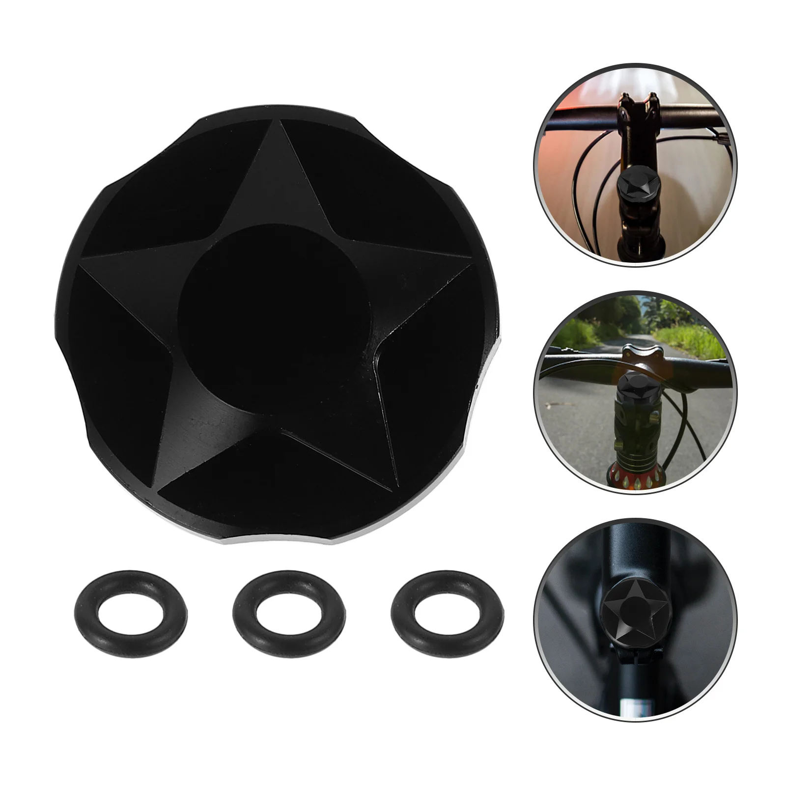 

Aluminum Alloy Mountain Bike Air Fork Cap Protector Durable Easy Install Multi Functional All Weather Protection