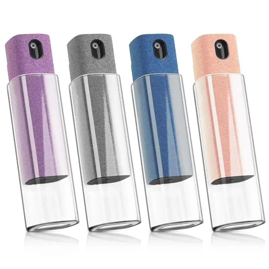 Screen Cleaner 3-in-1Touchscreen Mist Cleaner Spray and Microfiber Cloth Built& Cleaning Portable Fingerprint-Proof Spray Bottle